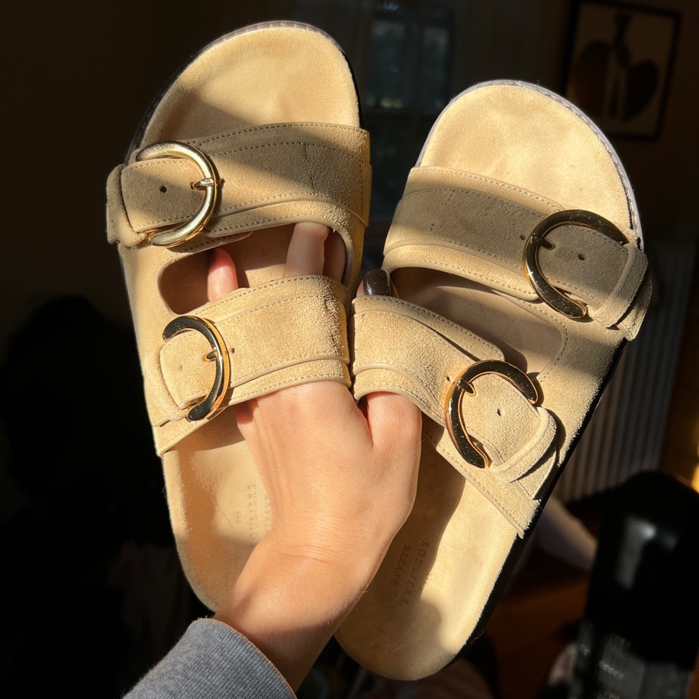 Sezane Lenny Low Mules